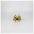 Versace Yellow/Black Leder-Pumps mit Barocco-Print und spitzer Kappe - Ansicht 5