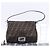 Borsa a secchiello a tracolla Fendi Zucca Mamma Marrone Beige - vista 3