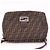Borsa a secchiello a tracolla Fendi Zucca Mamma Marrone Beige - vista 9