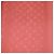 Sciarpa classica Monogram Louis Vuitton in seta e lana Terracotta Rosa - vista 4