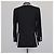 Thom Browne Black Wool Super 120s Plain Weave Blazer - view 3