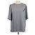 Hermès T-shirt Hermes Gris Cotton H Puzzle Grigio