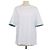 Hermès T-shirt a maniche corte Hermes in piqué di cotone bianco Sellier