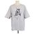 Hermès T-Shirt Hermes Light Grey Cotton Etrier en Fragments