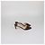 Jimmy Choo Brown/Black Python Embossed Leather Stacey Mules - view 3
