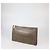 Pouch con zip Prada in alligator verde oliva - vista 2