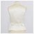 Fendi Off White Linen Silk Blend Double Breasted Vest Eggshell - view 3