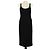 Fendi Black FF Zucca Monogram Sleeveless Midi Dress