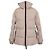 Christian Dior Nude Polyester-Taft Dior Alps Gürtel-Pufferjacke Fleisch