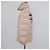 Christian Dior Nude Polyester-Taft Dior Alps Gürtel-Pufferjacke Fleisch - Ansicht 2