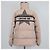 Christian Dior Nude Polyester-Taft Dior Alps Gürtel-Pufferjacke Fleisch - Ansicht 3