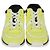 Sneakers basse Chanel in nylon giallo/bianco CC