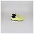Sneakers basse Chanel in nylon giallo/bianco CC - vista 3