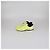 Sneakers basse Chanel in nylon giallo/bianco CC - vista 4
