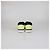 Sneakers basse Chanel in nylon giallo/bianco CC - vista 5