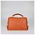 Borsa Sofia in pelle arancione Salvatore Ferragamo - vista 3