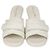 Sandali Slide Diorevolution in pelle Macro Cannage Off White Christian Dior Bianco sporco
