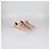 Sneakers basse Tod's in pelle traforata rosa con frange e nappe - vista 2