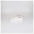 Sneakers basse con platform in denim bianco Miu Miu - vista 4