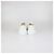 Sneakers basse con platform in denim bianco Miu Miu - vista 5