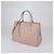 Prada Medium Double Zip Tote aus beigem Saffiano-Leder - Ansicht 2