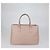 Prada Medium Double Zip Tote aus beigem Saffiano-Leder - Ansicht 3