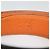 Hermès Cinto reversível Hermes Black/Orange em couro Box Calf e Togo com fivela H Preto Laranja - vista 4