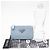 Portacarte Prada Saffiano Triangle 2MC084 Blu Uomo - vista 3