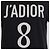 Camiseta Christian Dior de algodón negro con estampado J'Adior 8 - vista 4