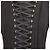 Manteau en jersey noir avec détails à lacets Elisabetta Franchi - vue 4