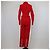 Tuta da sci Bogner Talisha a collo alto e maniche lunghe, nylon imbottito rosso/bianco - vista 3