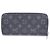 Louis Vuitton Monogram Eclipse Zippy Wallet Brown Black - view 2
