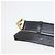 Cinto Fendi em couro preto com fivela F Logo - vista 6