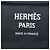 Hermès Camiseta de cuello redondo Hermes Black Cotton Droit Poche Brodee Negro - vista 5