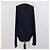 Hermès Hermes V-Ausschnitt Langarmpullover aus Kaschmir & Seide in Navy Blue Marineblau - Ansicht 3