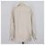 Camicia Louis Vuitton a maniche lunghe con bottoni in seta monogram beige - vista 3