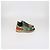 Sneakers Rockrunner Valentino in pelle dipinta multicolore e camoscio - vista 3