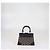 Borsa a mano Mini Saigon Goyard Black Goyardine Canvas Letters Camouflage Nero - vista 3