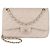 Borsa Chanel Jumbo Classic Double Flap in pelle matelassé Light Beige