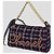 Borsa a tracolla Chanel Tricolor Tweed Written in Chain - vista 2