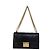 Borsa a tracolla Gucci Medium Padlock in pitone nero