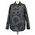 Hermès Hermes Palefroi Remix Wendbare Jacke aus grauem Polyester