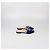 Sandali slide Madelyn in velluto blu con gioielli Gucci - vista 3