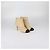 Botines Chanel de piel acolchada Beige/Black con puntera CC Cap Toe Negro - vista 2