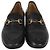Mocassini Jordaan Horsebit in pelle nera Gucci Nero
