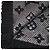 Sciarpa Logomania Shine in misto lana Monogram Louis Vuitton Nero/Metallico - vista 3