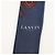 Sciarpa in seta Lanvin blu navy/rosso con decorazioni in cristallo - vista 3