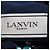 Sciarpa in seta Lanvin blu navy/rosso con decorazioni in cristallo - vista 5