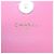 Tarjetero Chanel de piel acolchada rosa con gancho CC - vista 5
