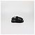 Sandali Espadrilles Slingback Chanel in tela nera con CC in cristallo Nero - vista 3